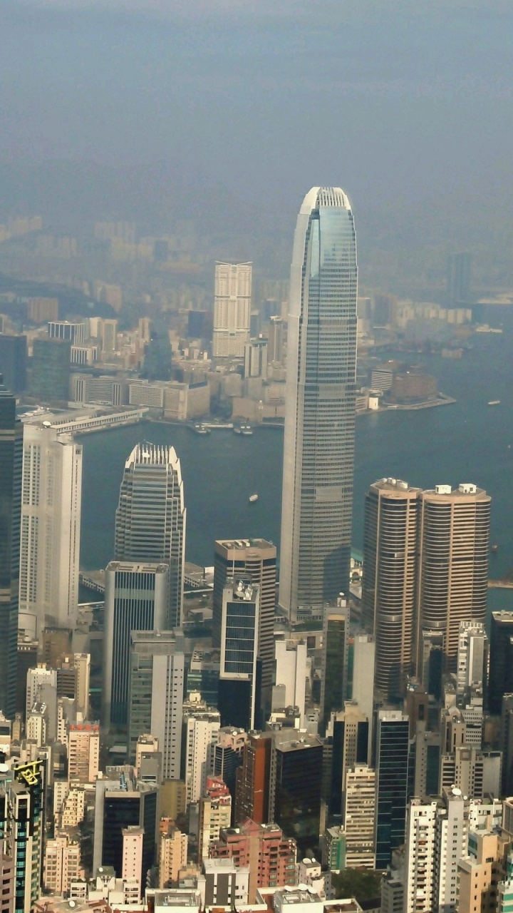 Aerial View of City Buildings During Daytime. Wallpaper in 720x1280 Resolution