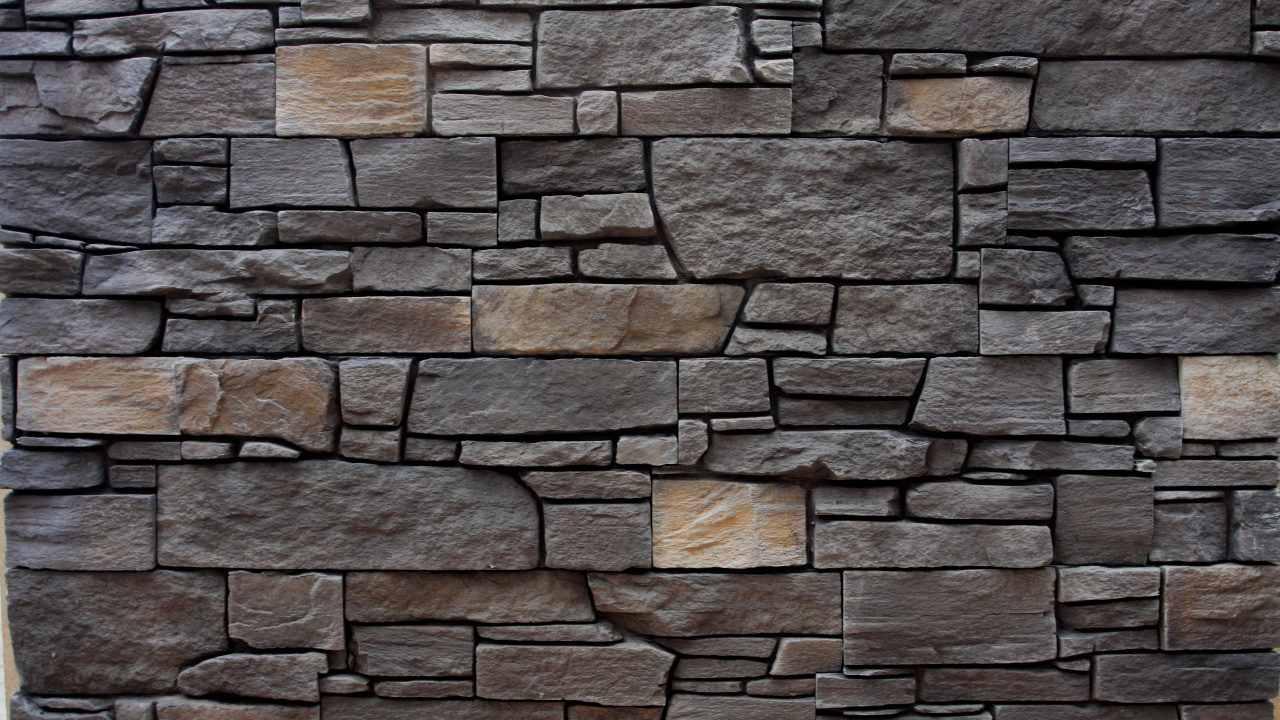 Brown and Grey Brick Wall. Wallpaper in 1280x720 Resolution