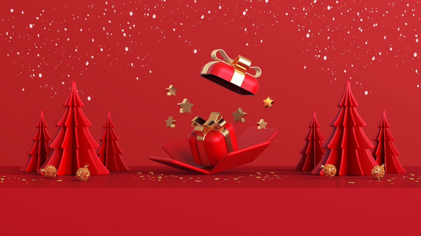 Neujahr, Festival, Partei, Kunst, Magenta. Wallpaper in 1366x768 Resolution