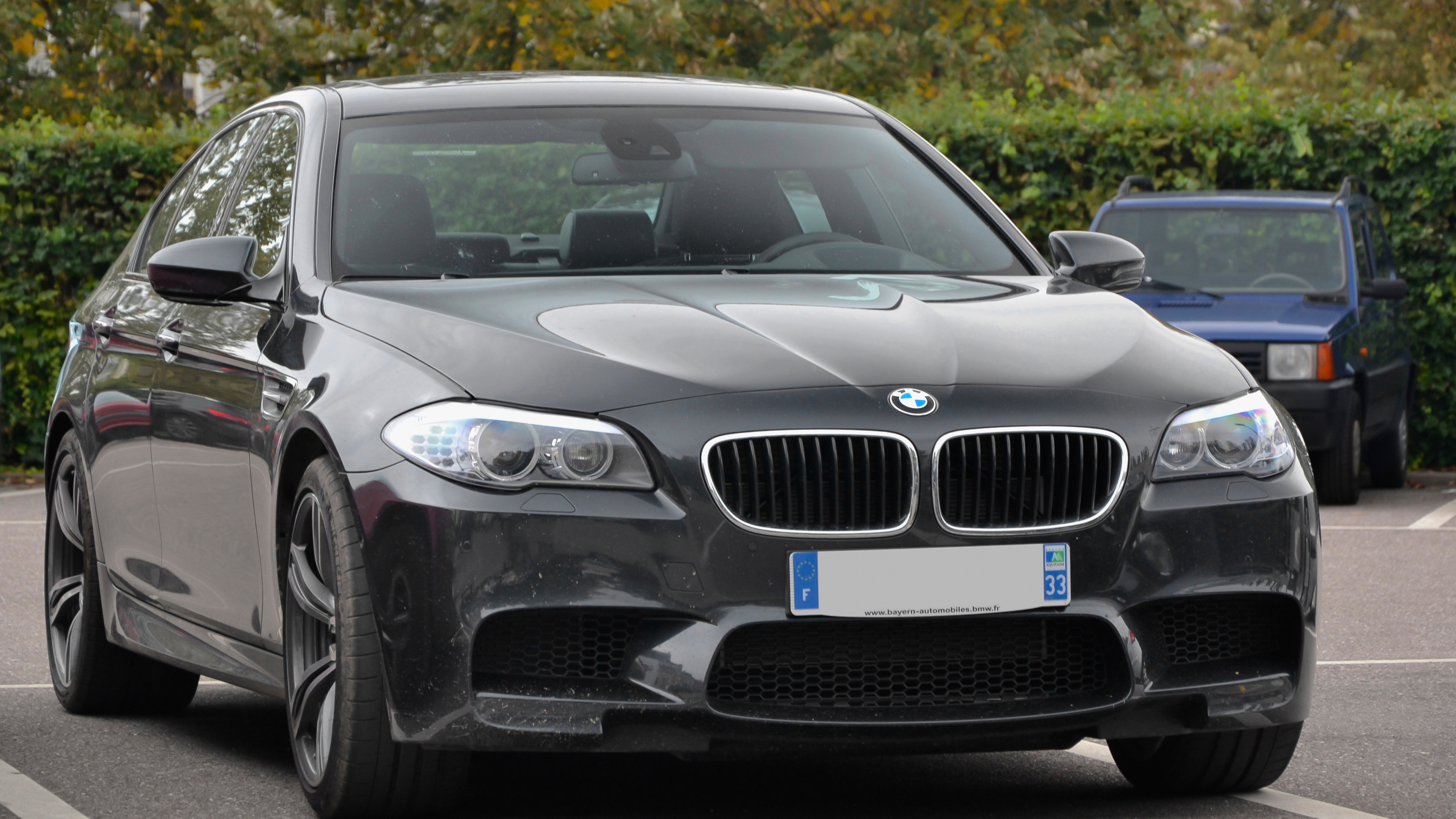 Schwarz Bmw m3 Coupé. Wallpaper in 3840x2160 Resolution