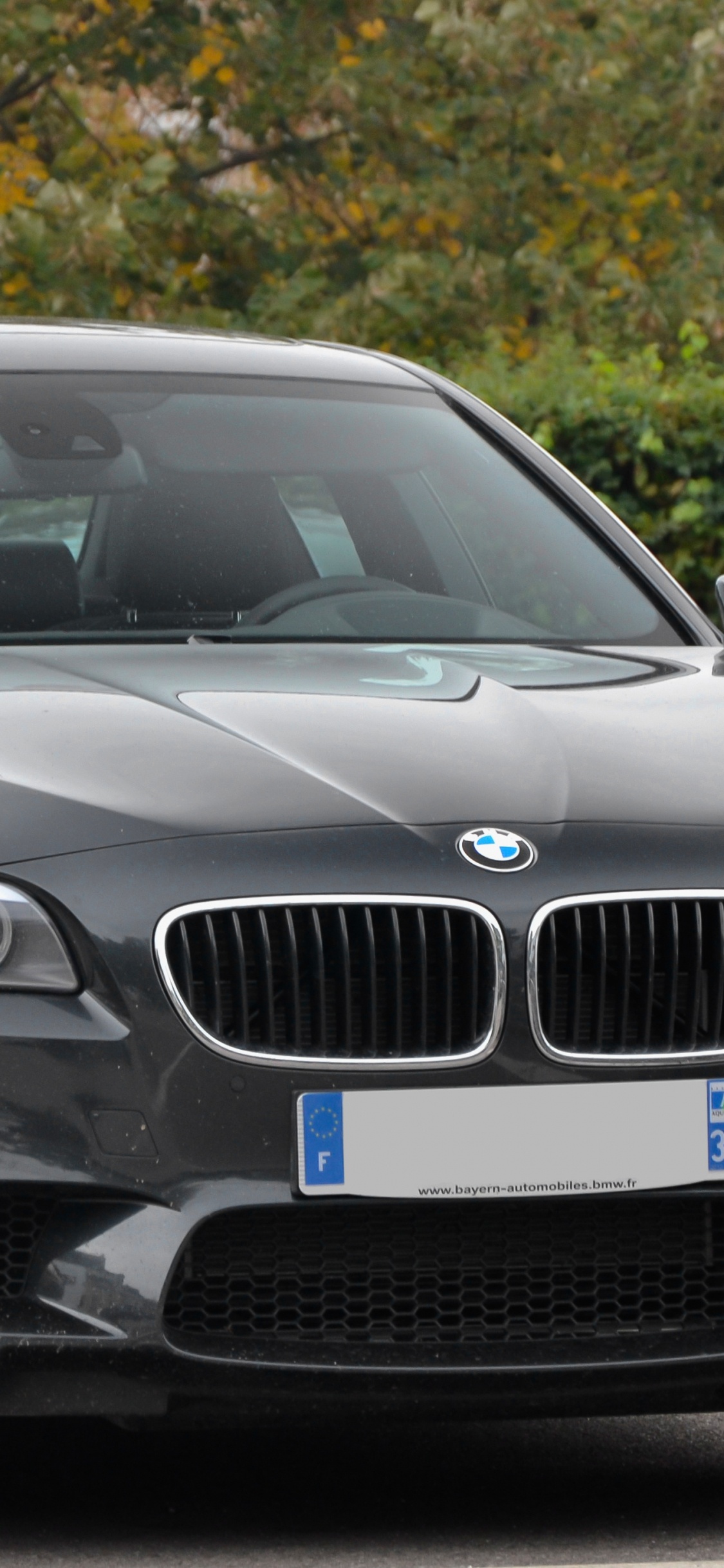 Black Bmw m 3 Coupe. Wallpaper in 1125x2436 Resolution