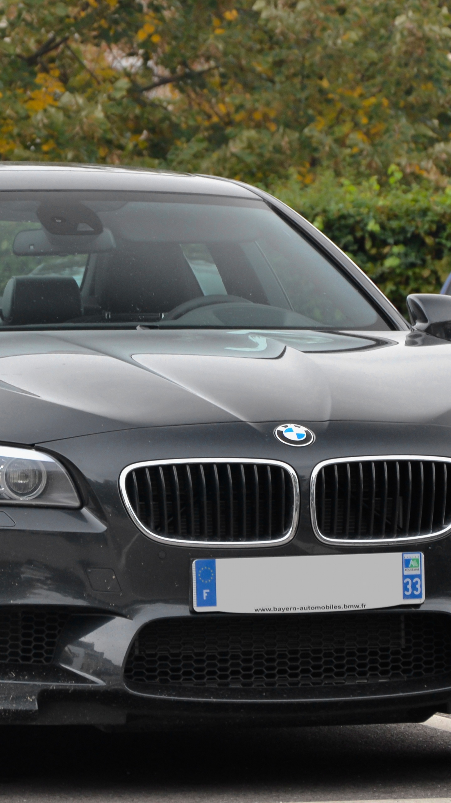 Negro Bmw m 3 Coupe. Wallpaper in 1440x2560 Resolution