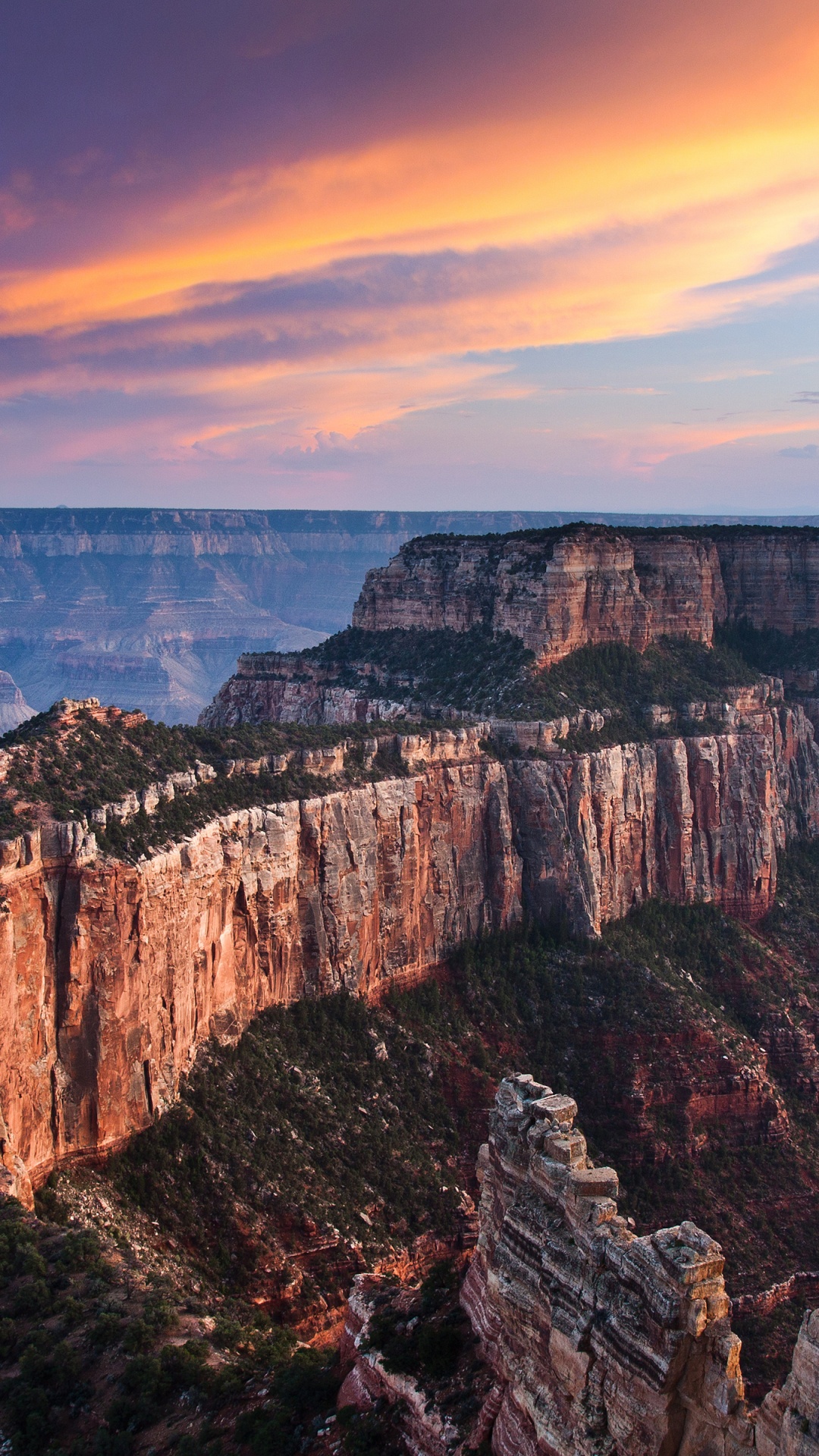 Grand Canyon National Park, Grand Canyon, Navajo Point, Mather Point, Zion National Park. Wallpaper in 1080x1920 Resolution