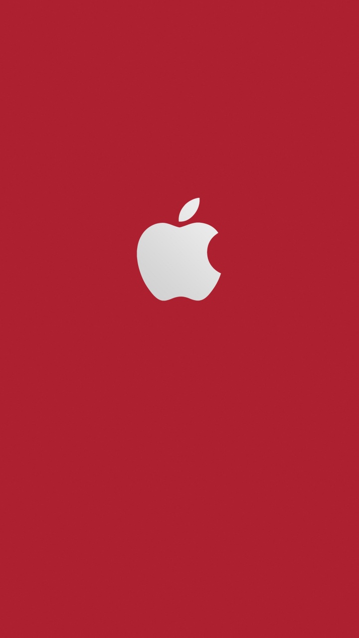 Logo de Manzana Roja y Blanca. Wallpaper in 720x1280 Resolution