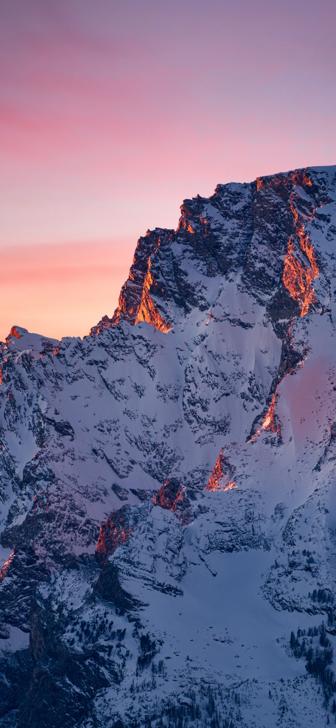 Amanecer Kanchenjunga, Lo-fibeatz, Ambiente, Montaña, Paisaje Natural. Wallpaper in 1125x2436 Resolution