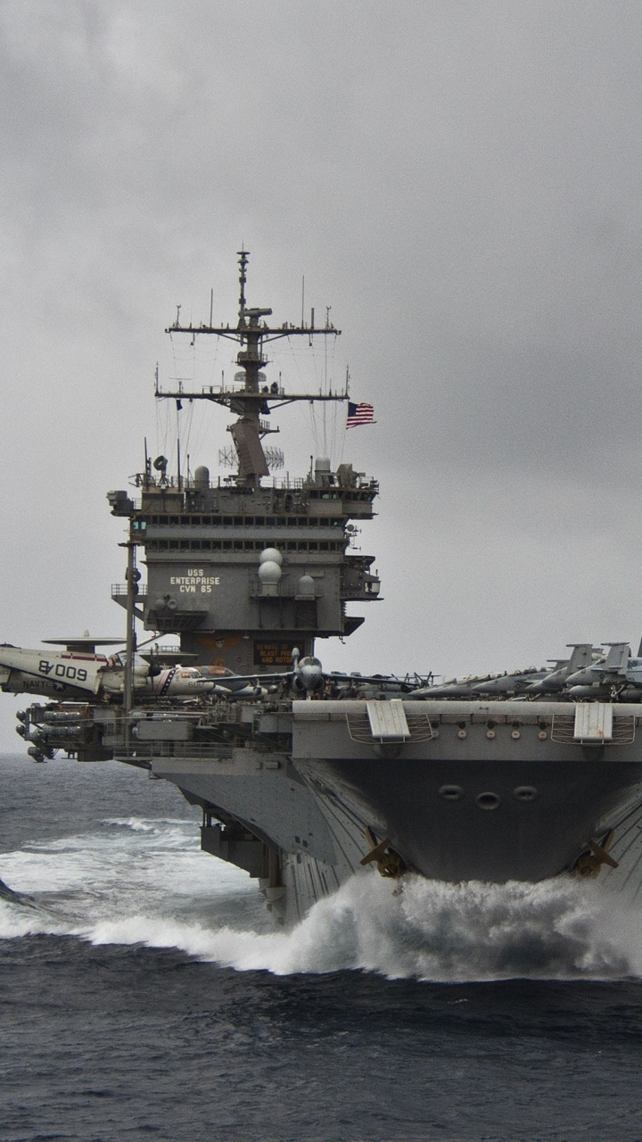 Aircraft Carrier, United States Navy, Warship, Naval Ship, Ship. Wallpaper in 720x1280 Resolution