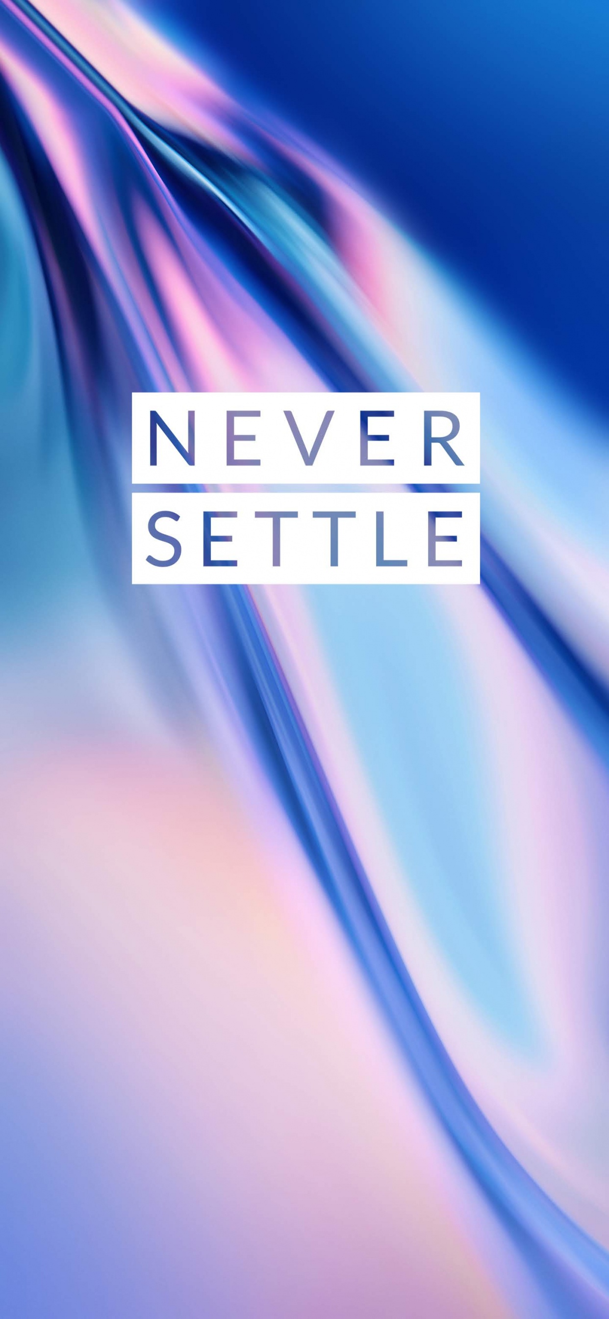 OnePlus 7 Pro, Oneplus 7t, OnePlus 6T, Azul, Texto. Wallpaper in 1242x2688 Resolution