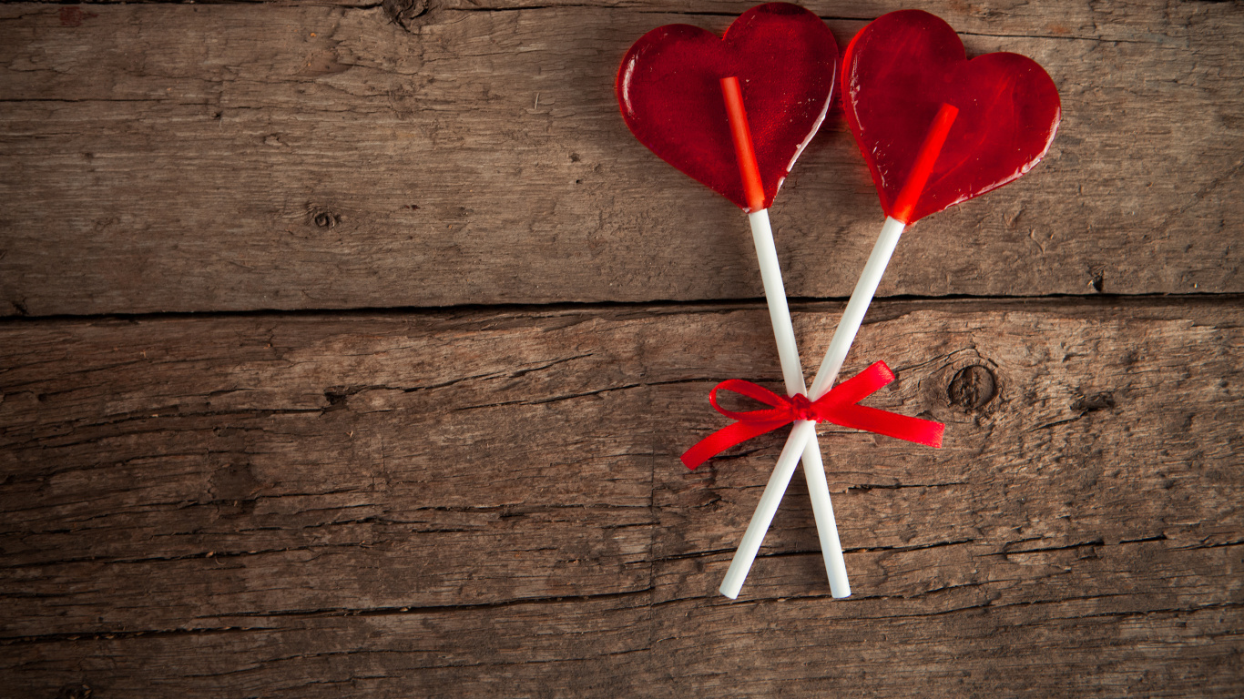 Cœur, Red, Amour, Pétale. Wallpaper in 1366x768 Resolution