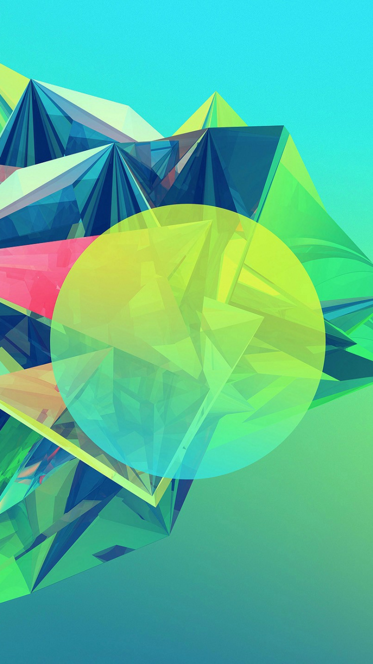 几何形状, 图形设计, 三角形, 对称, 形状 壁纸 750x1334 允许