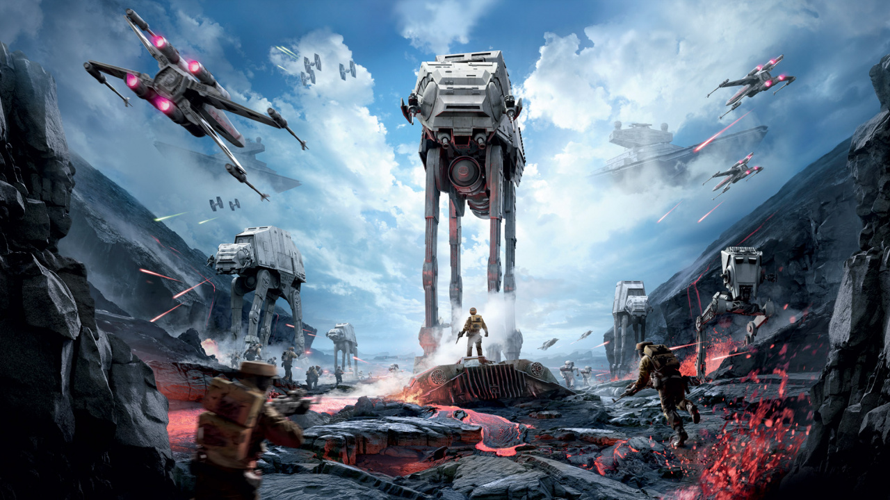 Star Wars Battlefront, Star Wars, Star Wars Jeux Vidéo, Jeu Pc, Playstation 4. Wallpaper in 1280x720 Resolution