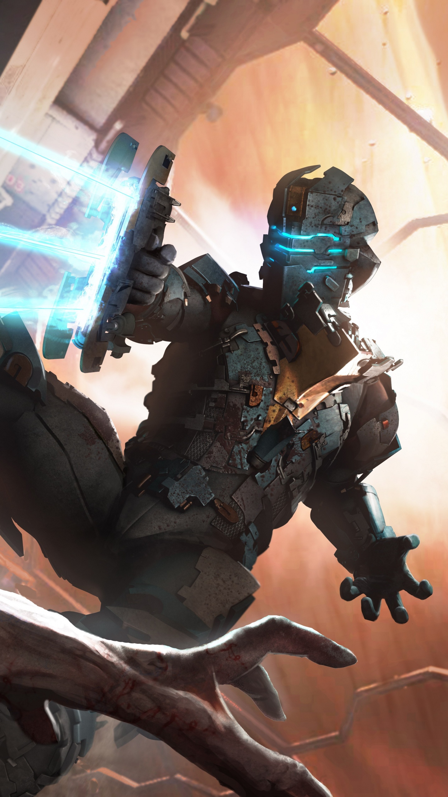 Dead Space 2, Games, Fictional Character, pc Game, Action Adventure Game. Wallpaper in 1440x2560 Resolution