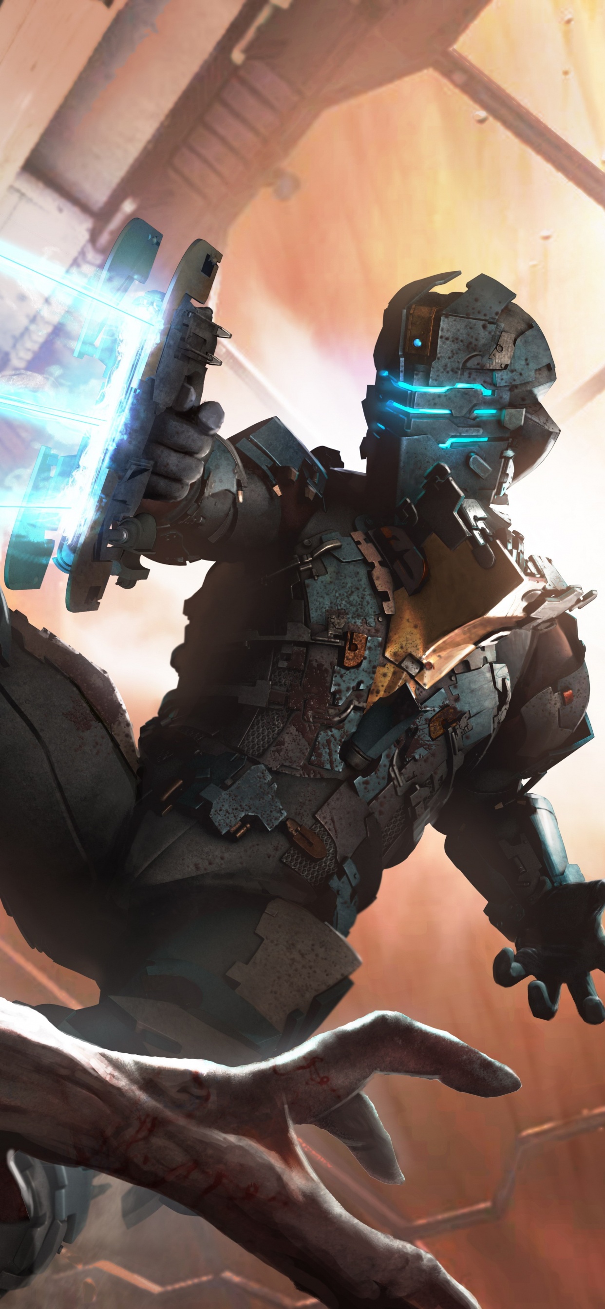 Espacio Muerto 2, Personaje de Ficción, Juego de Pc, Juego de Aventura de Acción, Demonio. Wallpaper in 1242x2688 Resolution