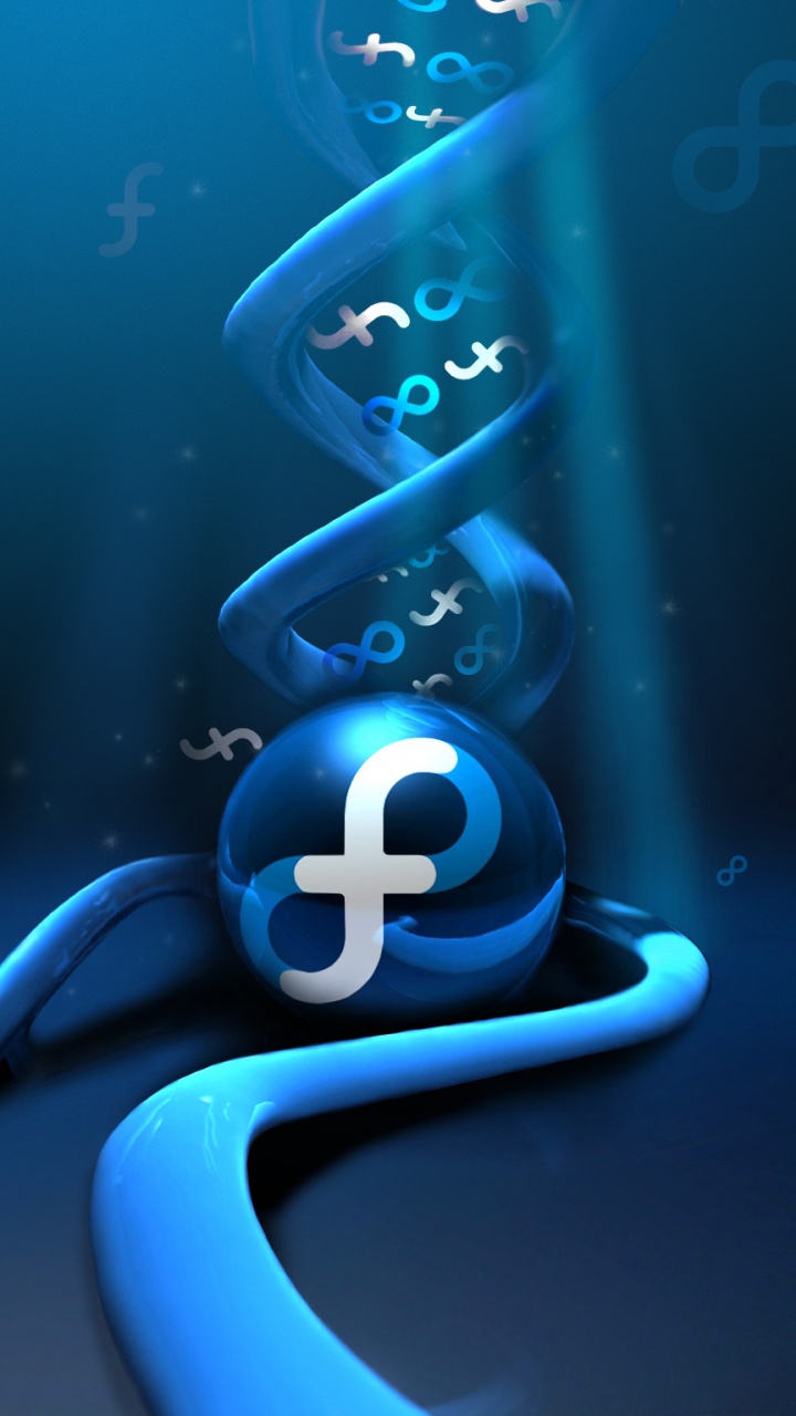 Blaue Und Weiße Lichtillustration. Wallpaper in 720x1280 Resolution