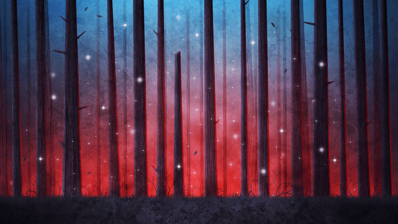 Batman, Android, La Scène Est Vide, de Teintes et de Nuances, Magenta. Wallpaper in 1366x768 Resolution