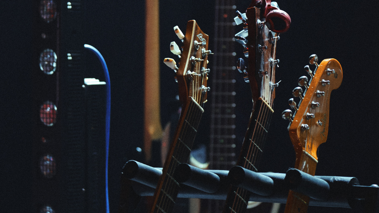 Musik, Gezupfte Saiteninstrumente, Musiker, Bass, Leistung. Wallpaper in 1280x720 Resolution