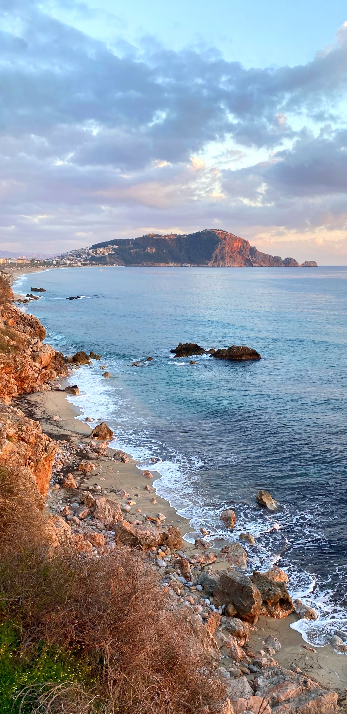 Küste, Wasser, Cloud, Azure, Naturlandschaft. Wallpaper in 1440x2960 Resolution