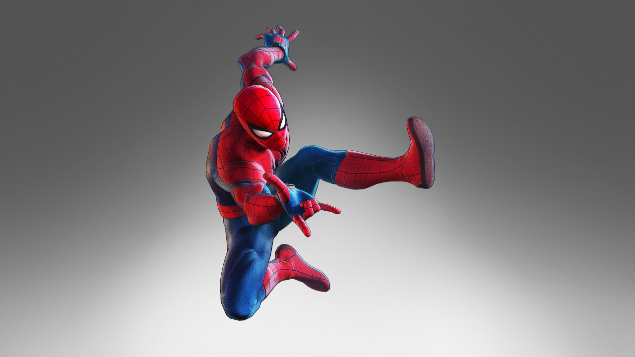 Marvel Ultimate Alliance, Spider-man, Superhero, Action Figure, Gesture. Wallpaper in 1280x720 Resolution