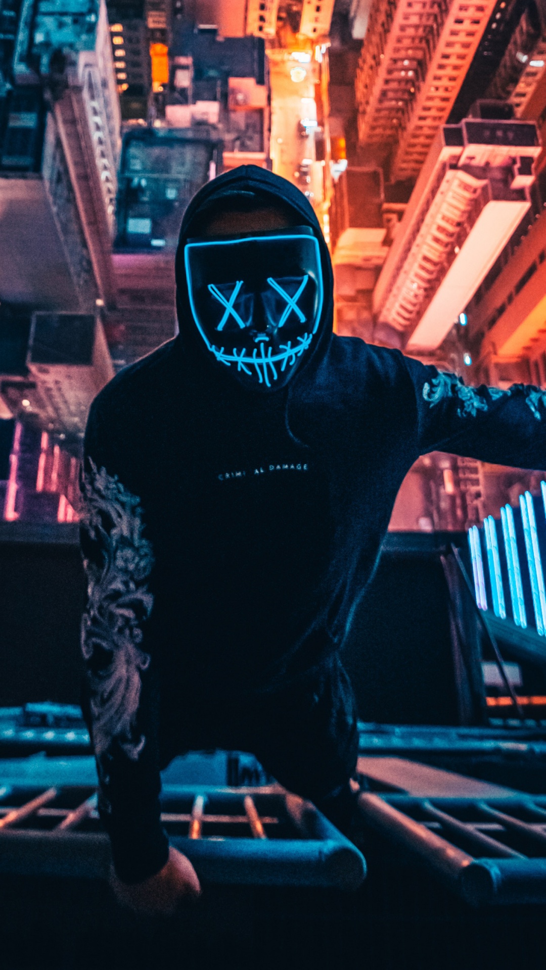 Nuit, Supervillain, Métropole, Performance, Costume. Wallpaper in 1080x1920 Resolution