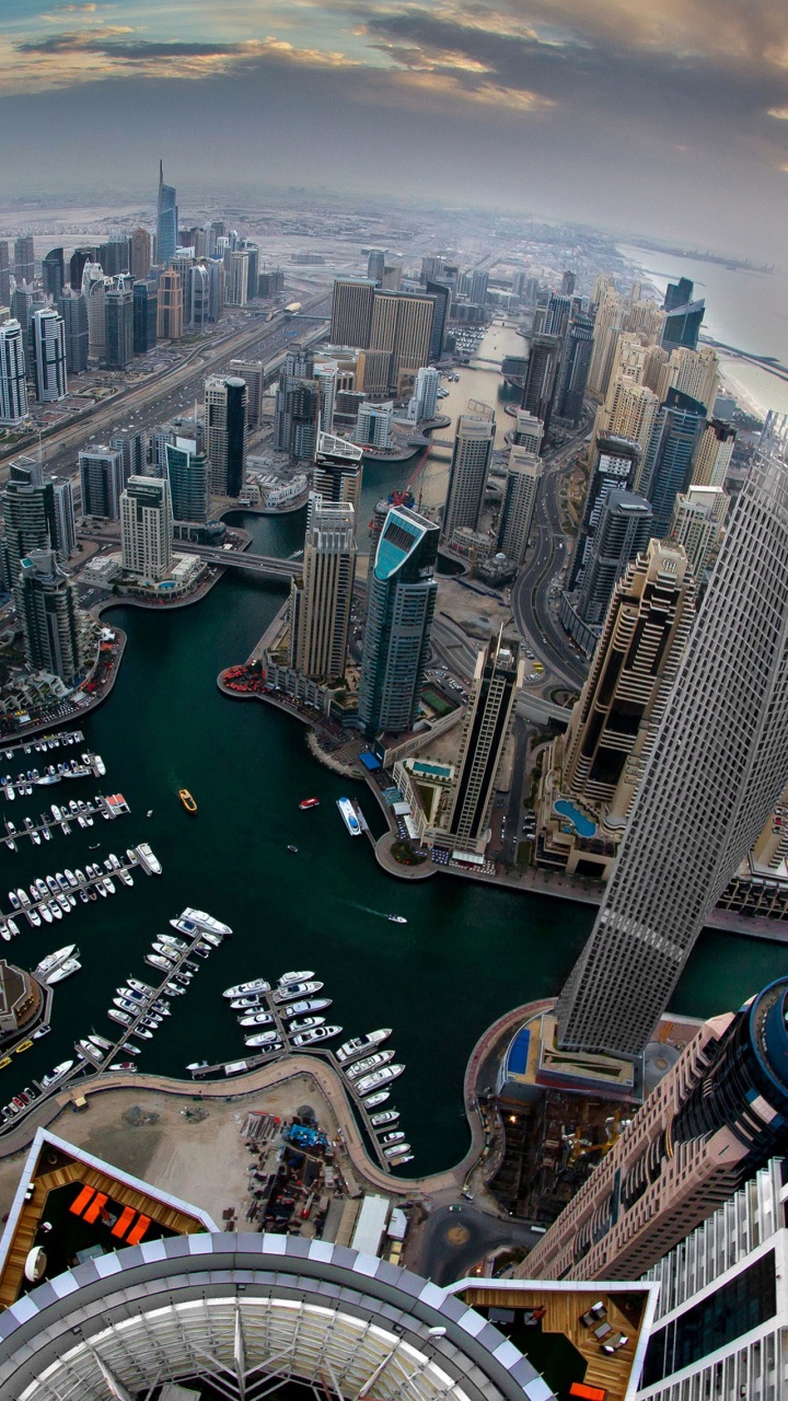 Aerial View of City Buildings During Daytime. Wallpaper in 720x1280 Resolution