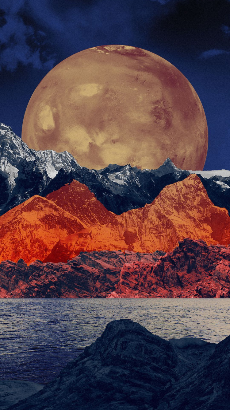 Mar, Terre, Nature, Atmosphère, la Journée. Wallpaper in 750x1334 Resolution