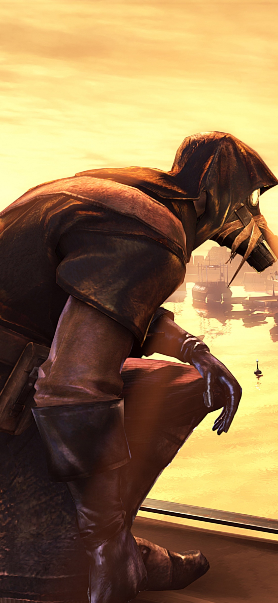 Das Messer Von Dunwall Entehrt, Shooter-Spiel, Pc-Spiel, Adventure, Games. Wallpaper in 1125x2436 Resolution