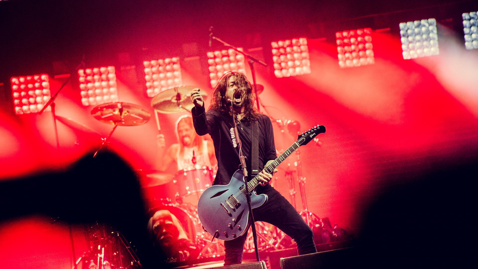 Etapa, Concierto de Rock, Foo Fighters, Músico, Concierto. Wallpaper in 1920x1080 Resolution