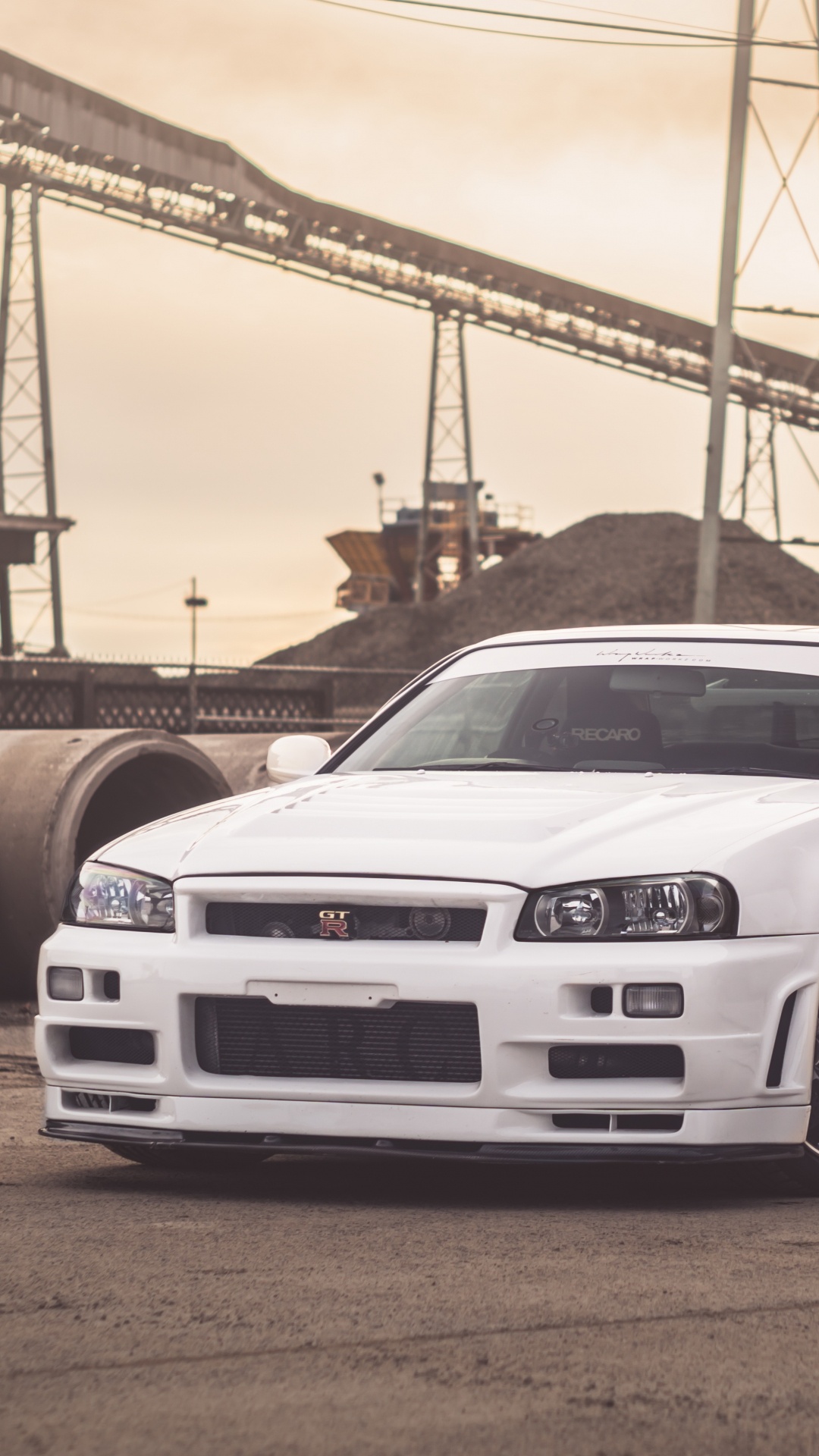 White Audi r 8 on Road During Daytime. Wallpaper in 1080x1920 Resolution