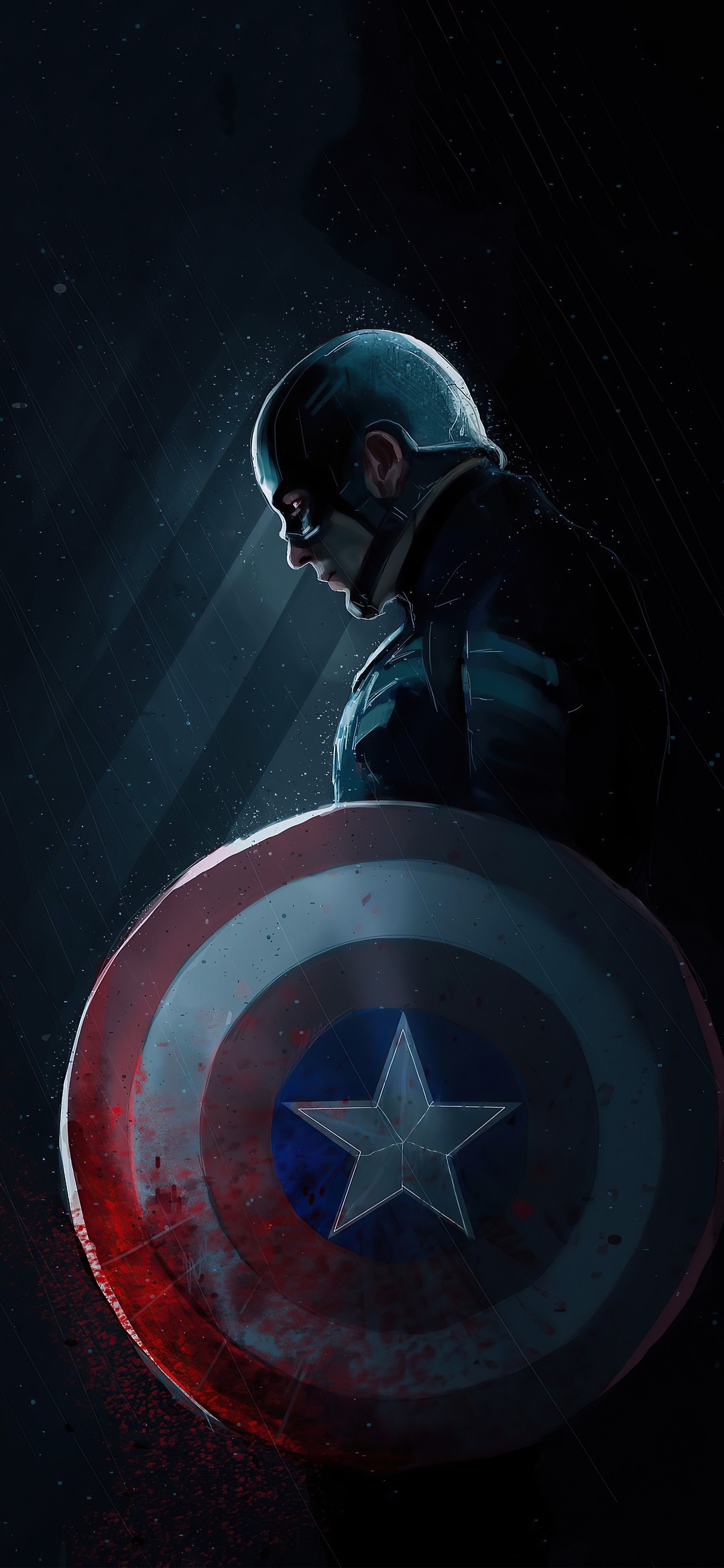 SpiderMan Wallpaper 4K Captain Americas shield 6178