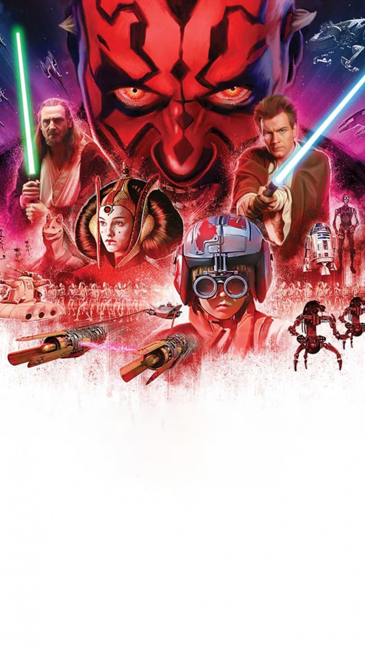 Star Wars, Ian Mcdiarmid, Darth Maul, Darth Vader, Antonio Daniels. Wallpaper in 750x1334 Resolution