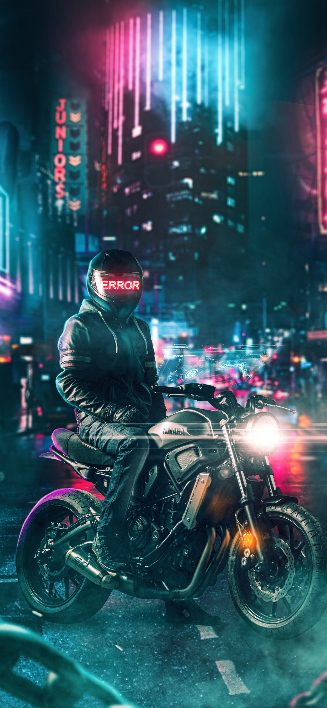 Casque de Moto, Motocross, Yamaha Motor Company, Moto Sport, Fusée de Triomphe 3. Wallpaper in 1242x2688 Resolution