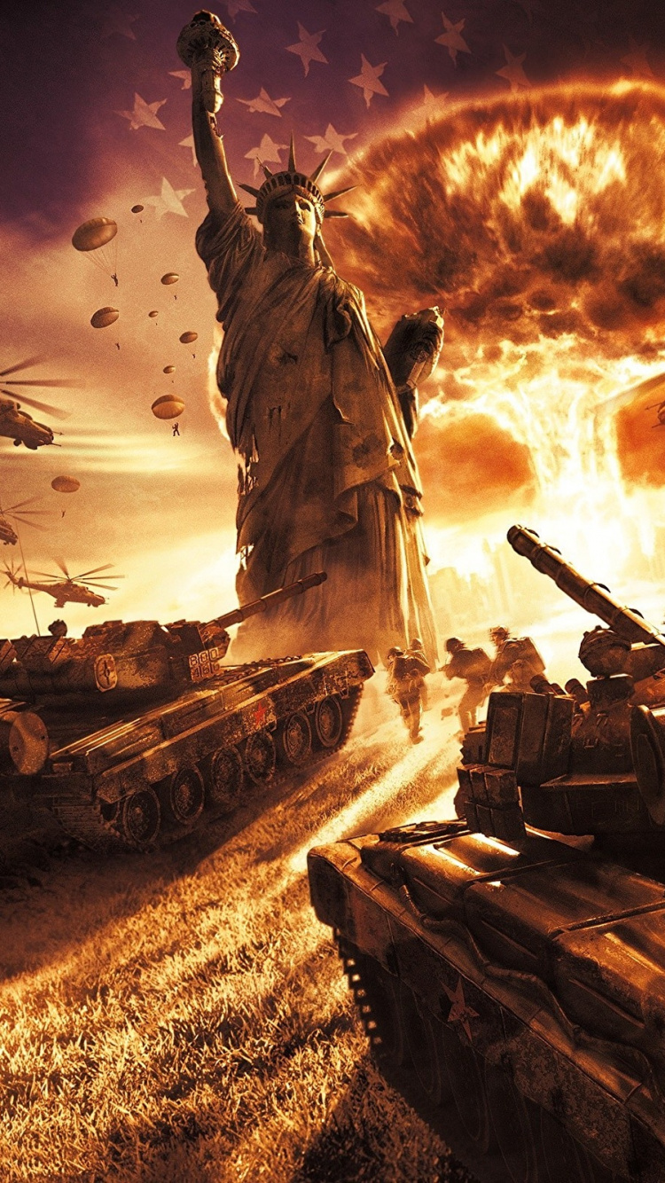 Guerre Mondiale, la Troisième Guerre Mondiale, Jeu Pc, Armes, Guerre. Wallpaper in 750x1334 Resolution