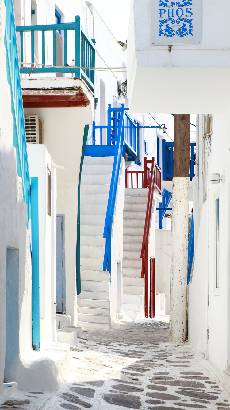 TCL, Fenêtre, Blue, Quartier, Escalier. Wallpaper in 750x1334 Resolution