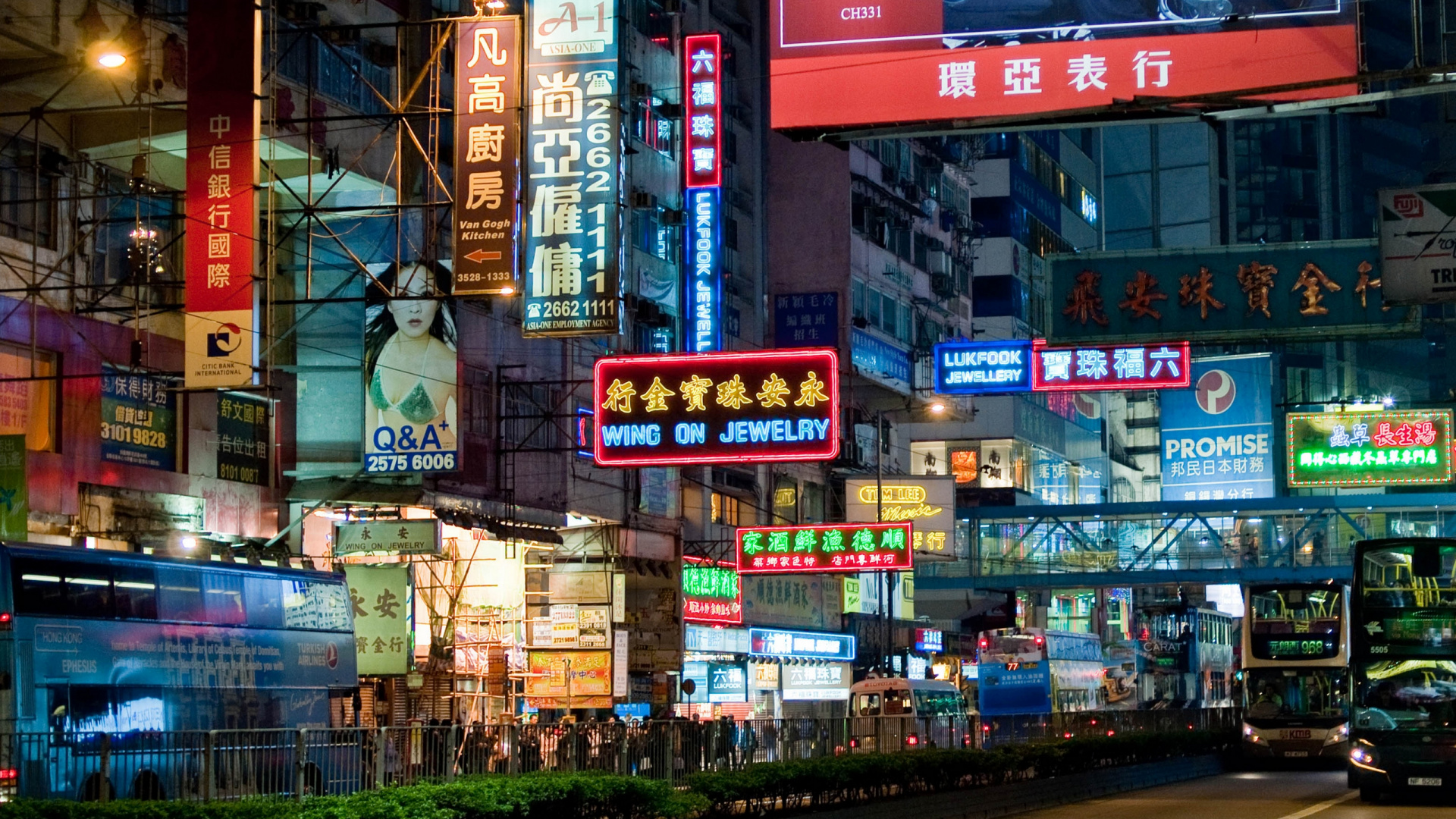 大都会, 城市, 电子标牌, 标牌, 城市景观 壁纸 1920x1080 允许