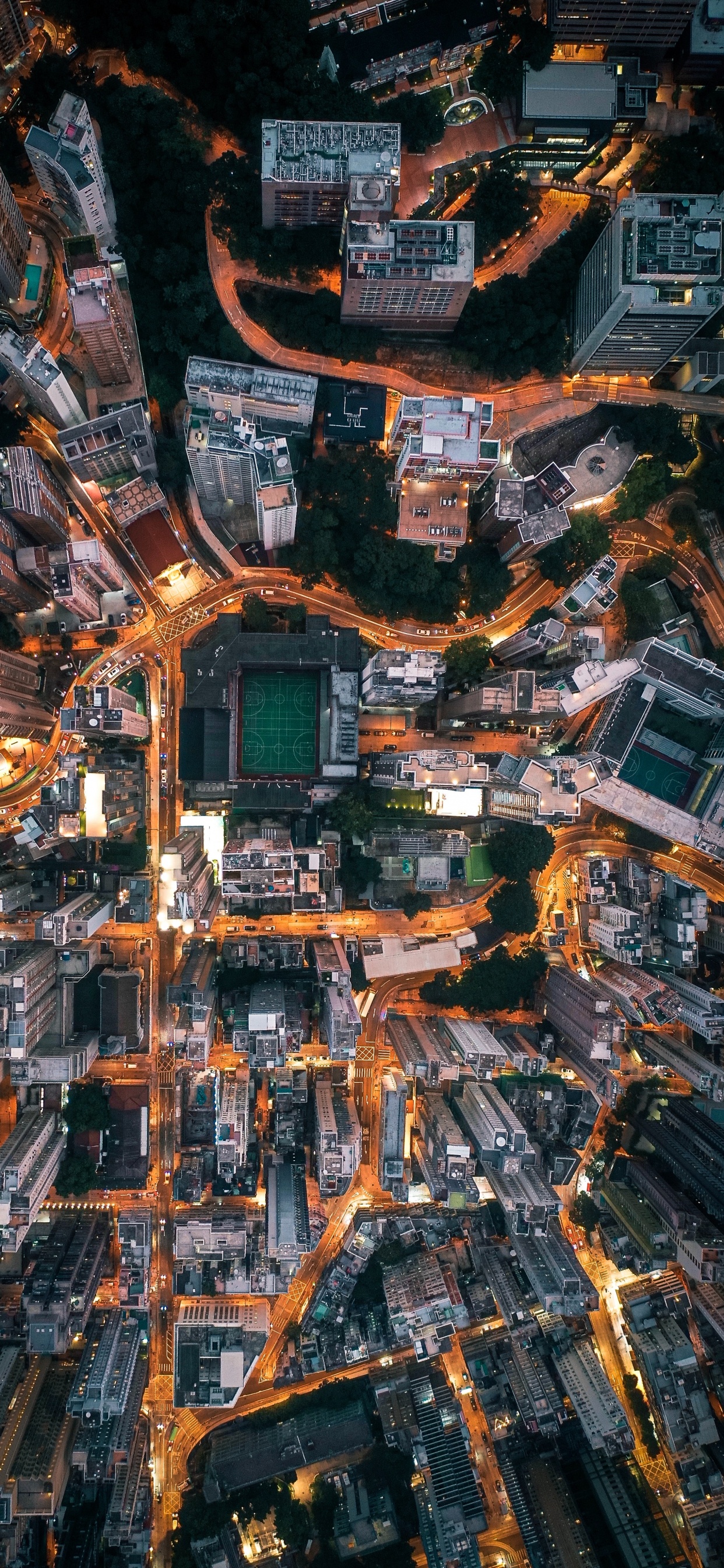 Aerial View of City Buildings During Daytime. Wallpaper in 1242x2688 Resolution
