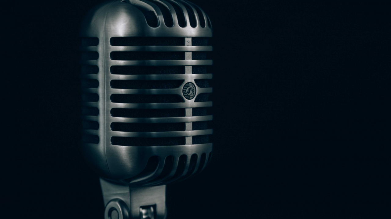 Microphone, Audio Equipment, Technology, Electronic Device, Audio Accessory. Wallpaper in 1280x720 Resolution