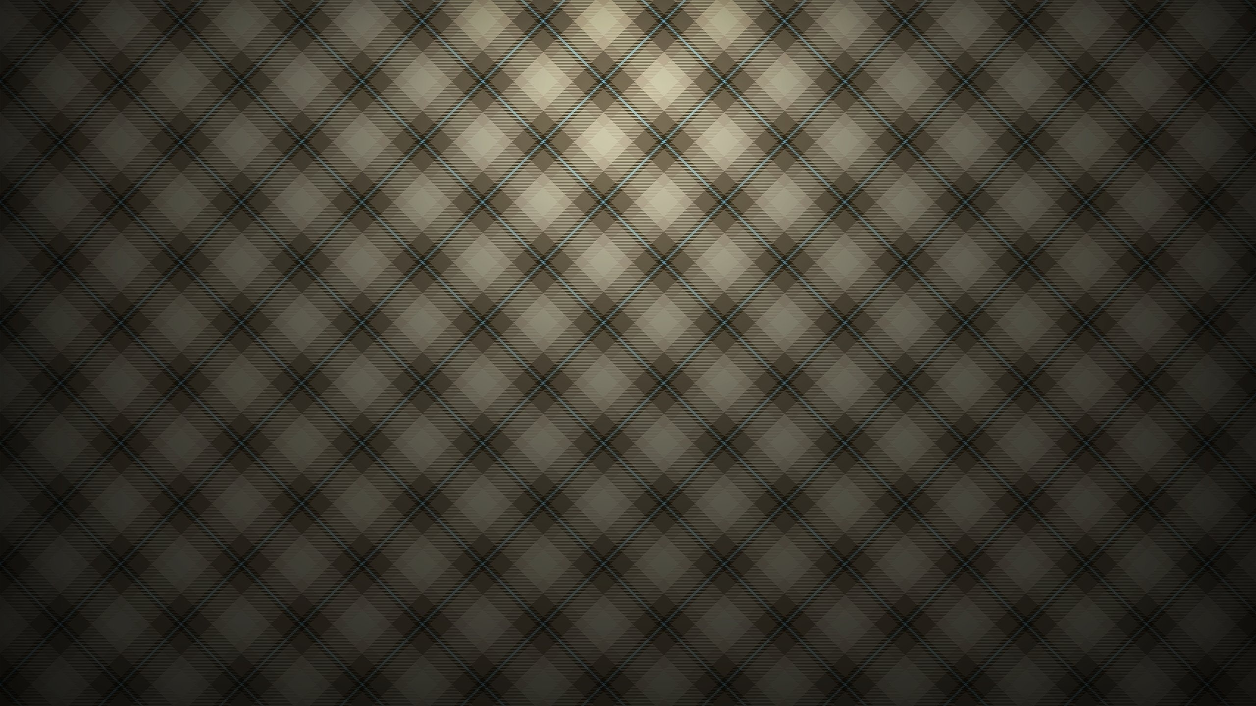 Schwarz-weiß Kariertes Textil. Wallpaper in 2560x1440 Resolution