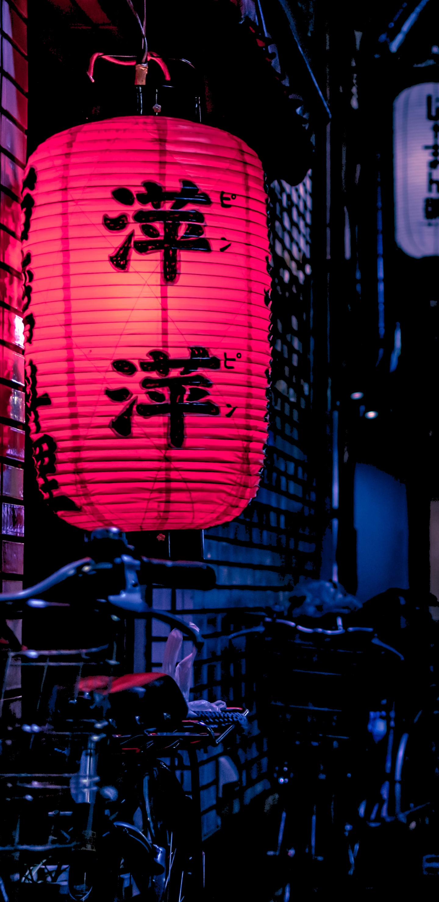 Filmisches Japan, Japan, Licht, Laterne, Automotive Lighting. Wallpaper in 1440x2960 Resolution