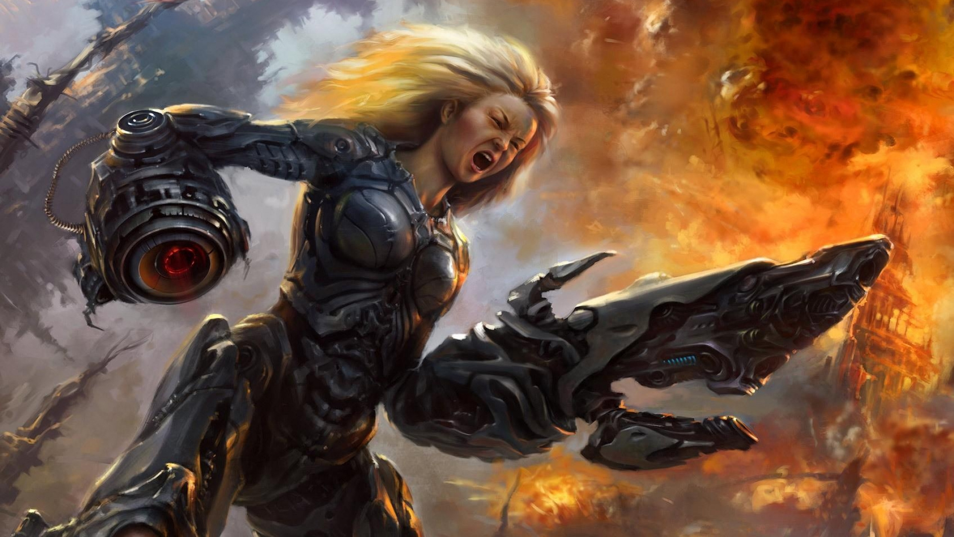 Cyborg, Robot, la Mythologie, Jeu Pc, Aventurier. Wallpaper in 1920x1080 Resolution