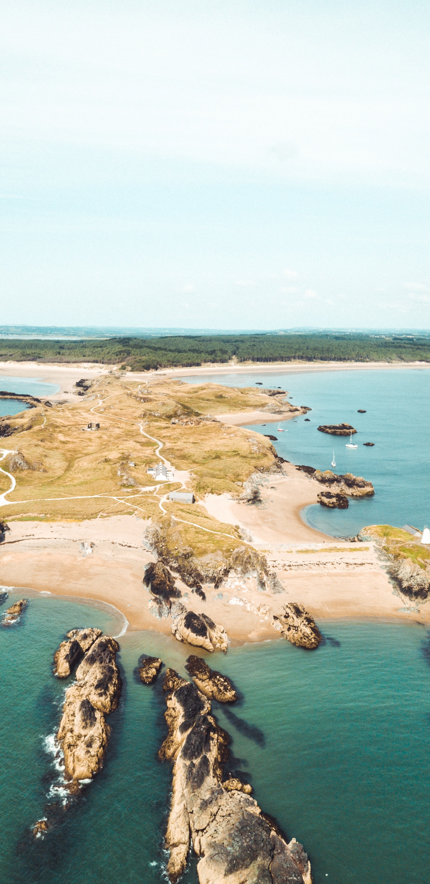 Îlot, Péninsule, Cap, Royaume, Côte. Wallpaper in 1440x2960 Resolution