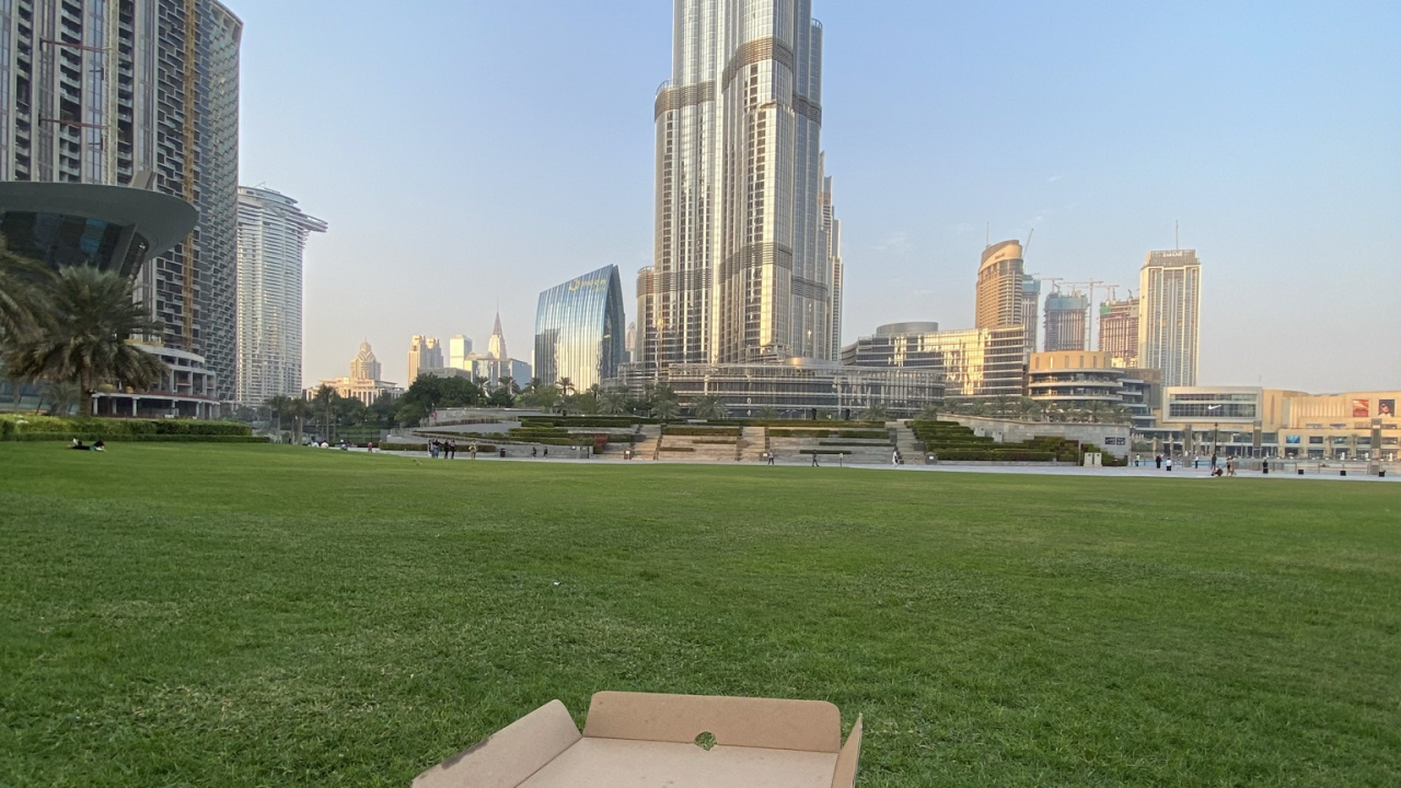 Dubai, Burj Khalifa, Área Urbana, Torre de Bloques, Torre. Wallpaper in 1280x720 Resolution