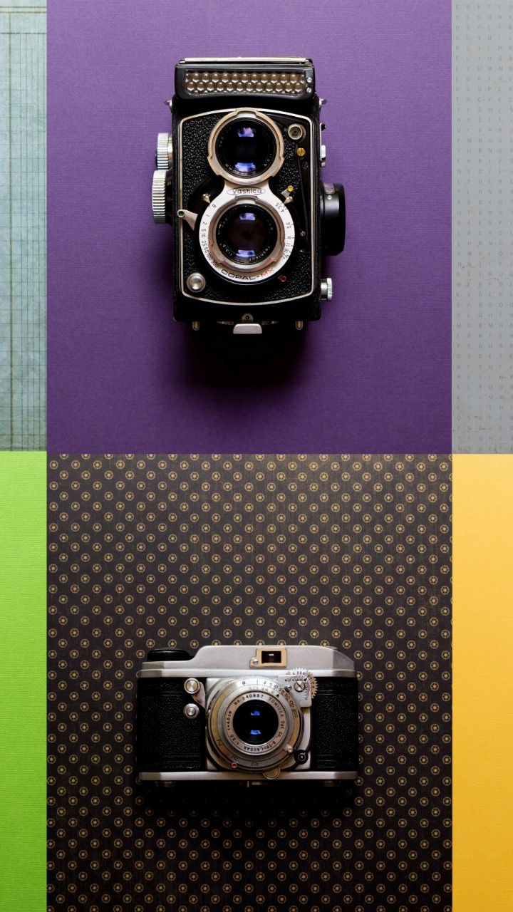 Camera, Camera Lens, Movie Camera, Green, Reflex Camera. Wallpaper in 720x1280 Resolution