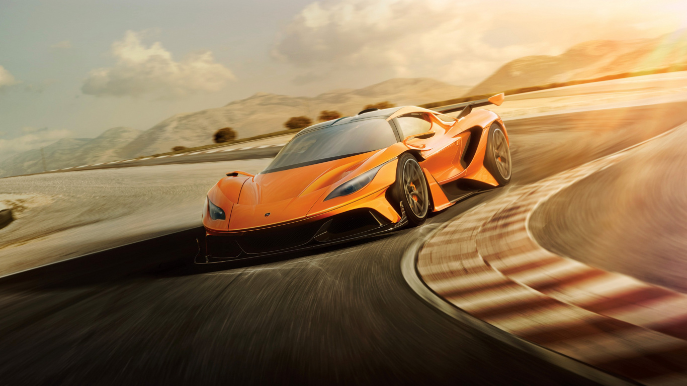 Apollo Arrow, Gumpert Apollo, Gumpert, Cars, Apollo Automobil. Wallpaper in 1366x768 Resolution
