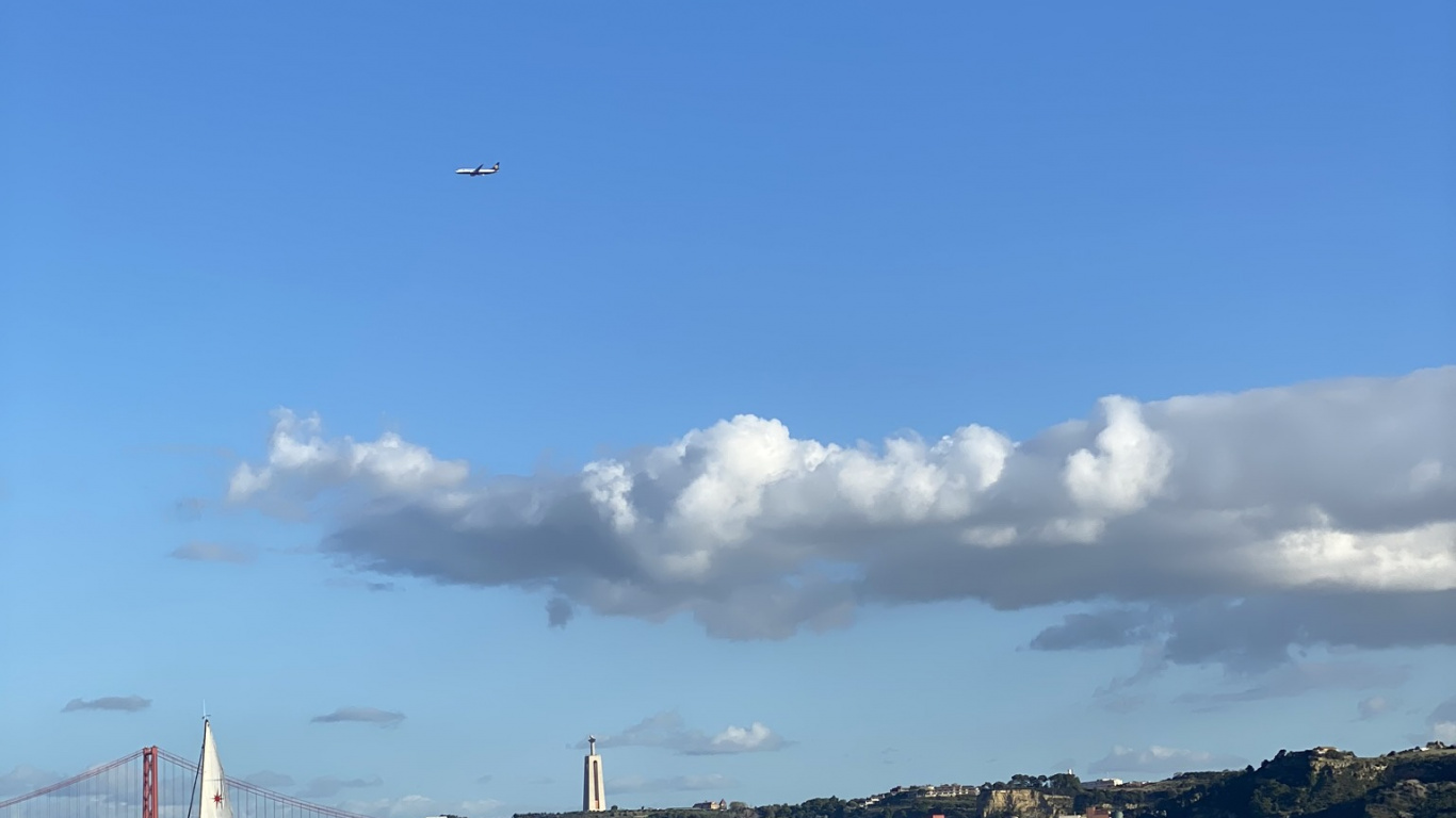 Okawa, Water, Watercraft, Cloud, Sail. Wallpaper in 1366x768 Resolution