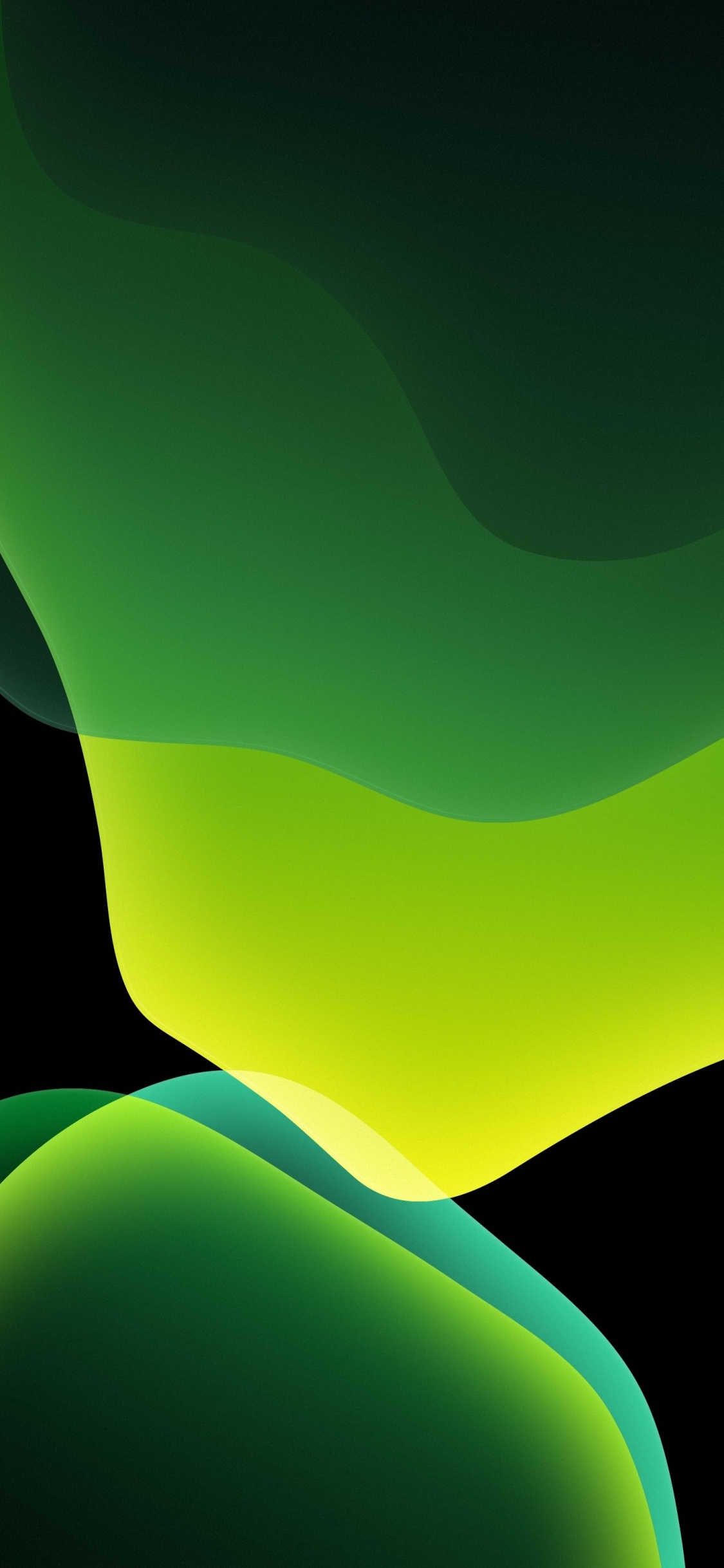 IOS 13, Ios, Manzana, Tintes y Matices, Patrón. Wallpaper in 1125x2436 Resolution