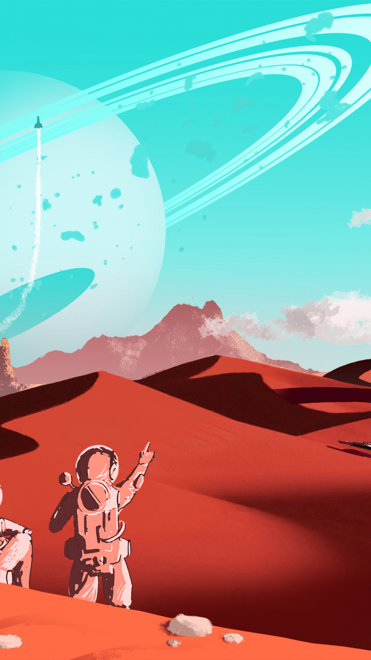 No Mans Sky, Capucha, Luz, Naturaleza, Arte. Wallpaper in 750x1334 Resolution