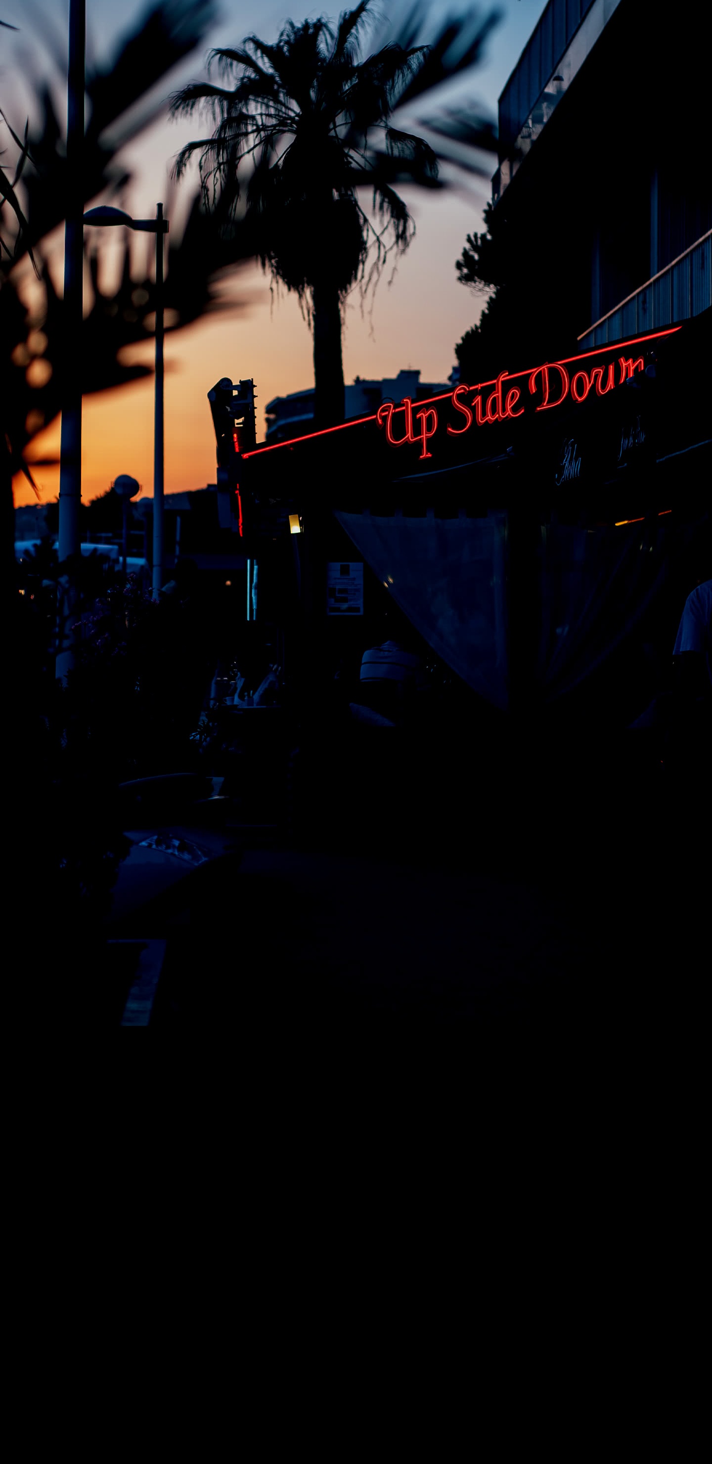 Cloud, Building, Road Surface, Plant, Asphalt. Wallpaper in 1440x2960 Resolution