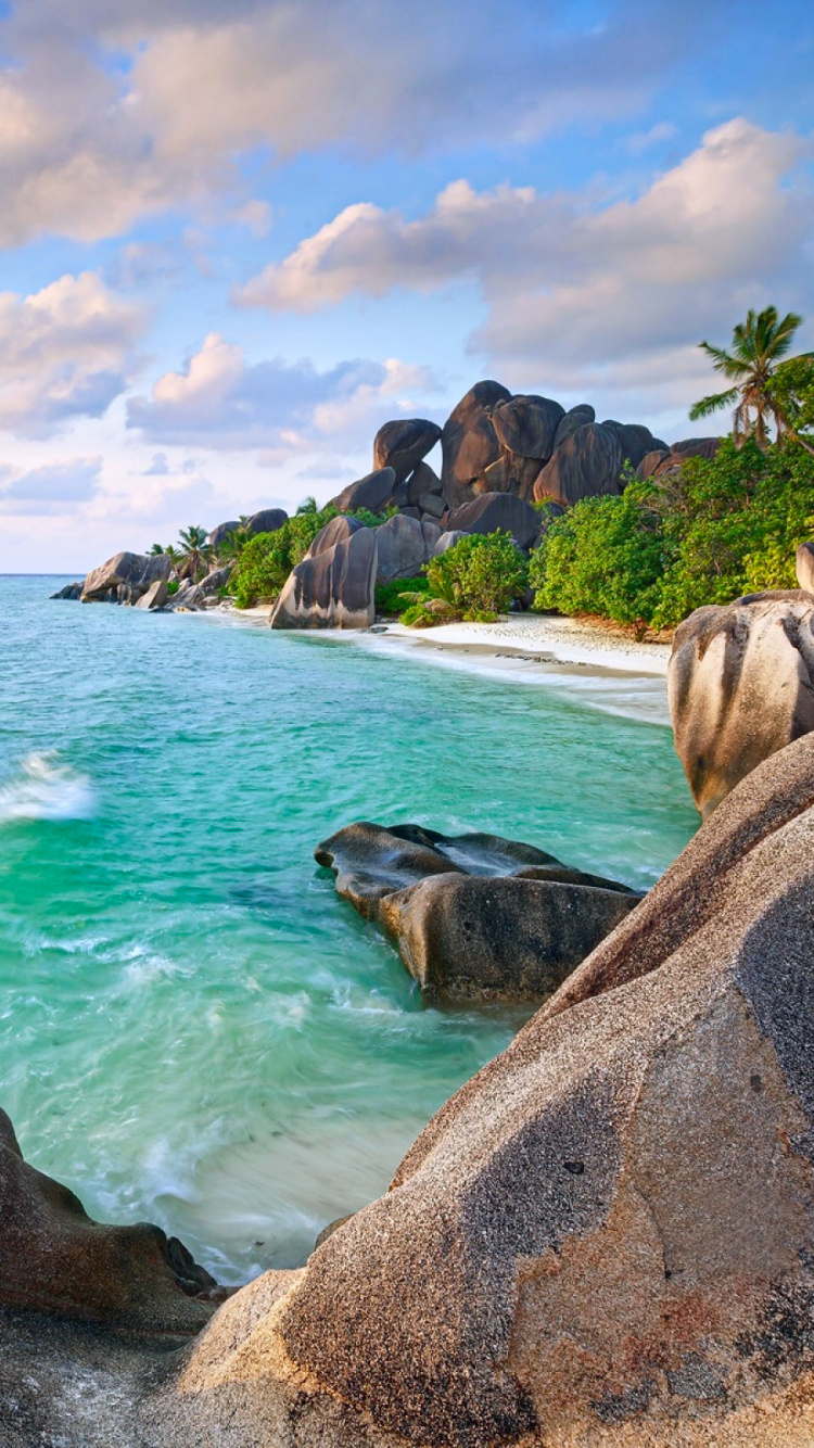 大海, 性质, 海岸, 岸边, 海洋 壁纸 750x1334 允许