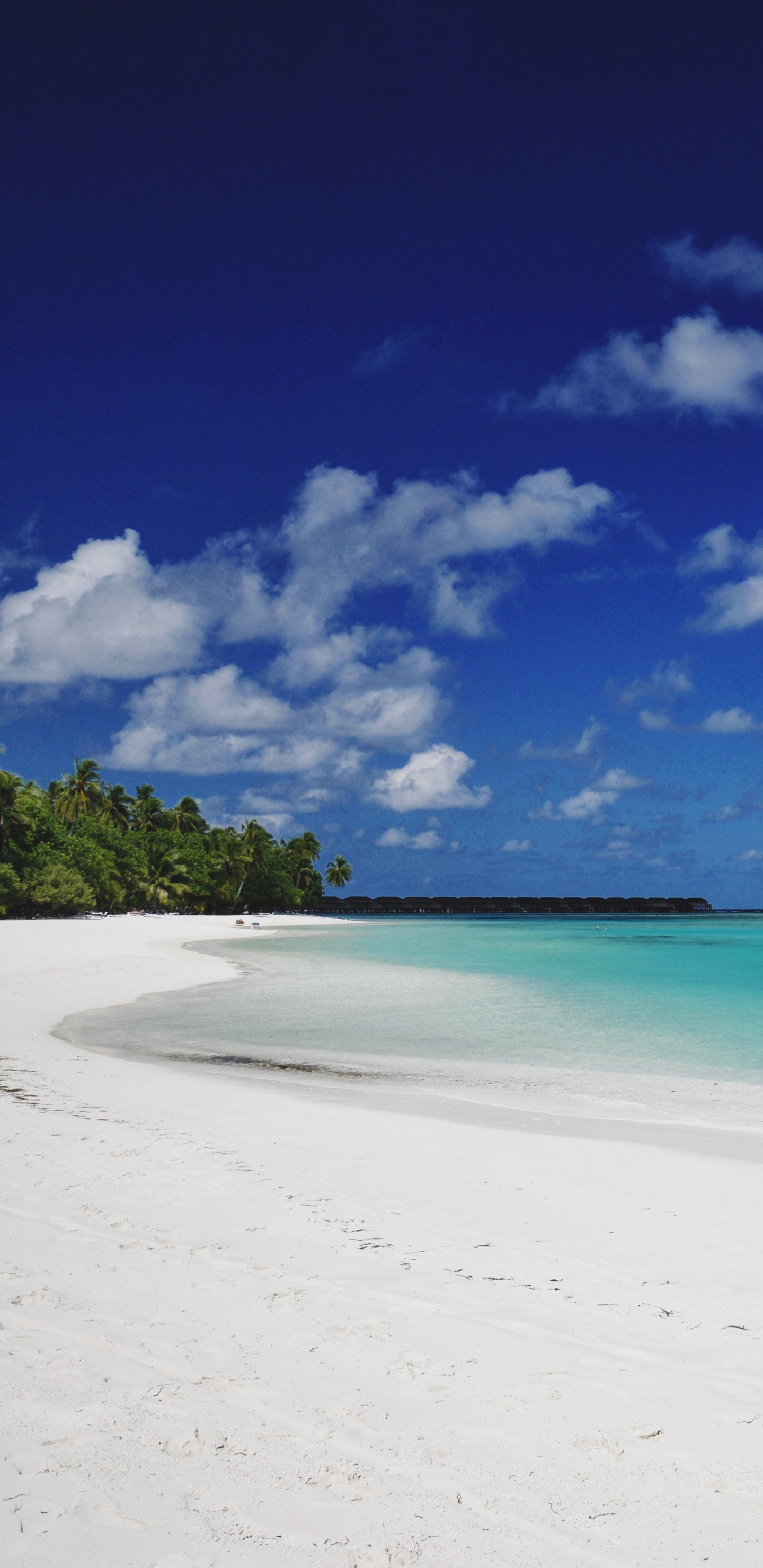 Plage, Mer, Corps de L'eau, Blue, Tropique. Wallpaper in 1440x2960 Resolution