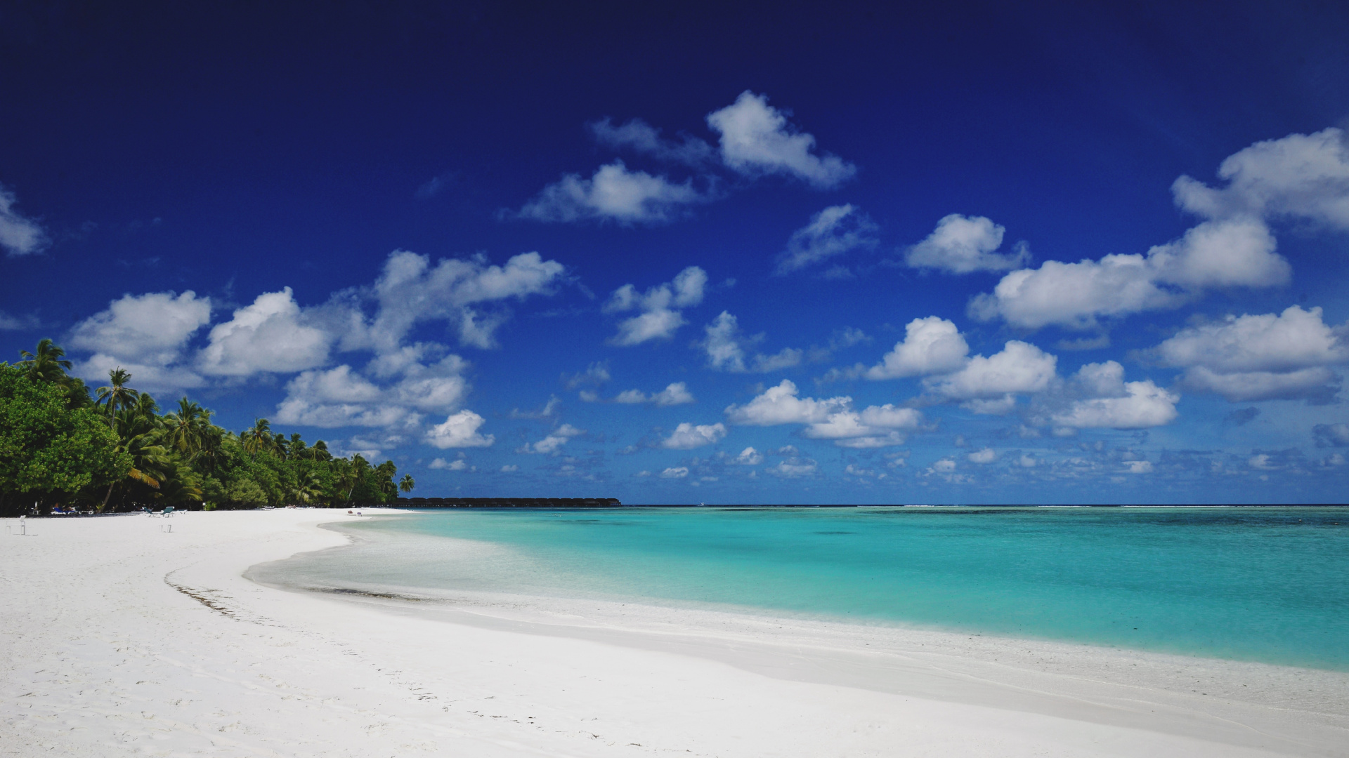 Strand, Meer, Gewässer, Blau, Tropics. Wallpaper in 1920x1080 Resolution