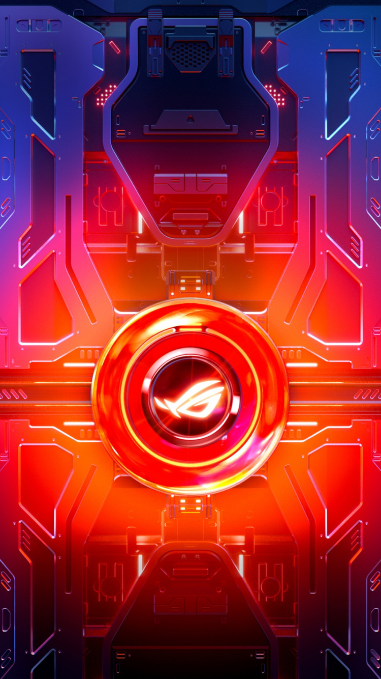 ROG Telefon, Rog Telefon 3, Fhd, Asus, Automotive Lighting. Wallpaper in 750x1334 Resolution